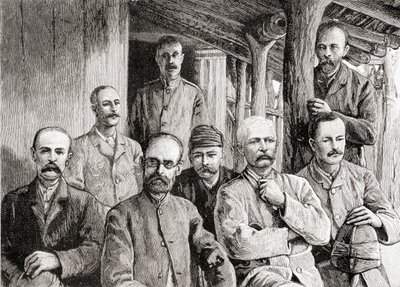 Estación misionera de Mackay en Usambiro, 1890 de English School